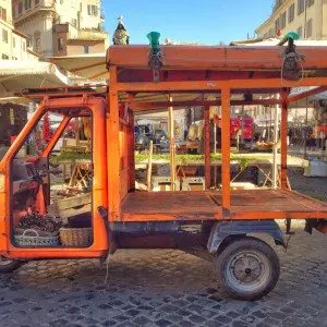 Roma marked Ape - Dolcevita.no