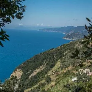 høyde med utsikt over kysten